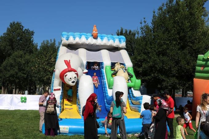 Çocuk Şenliği renkli görüntülere sahne oldu 