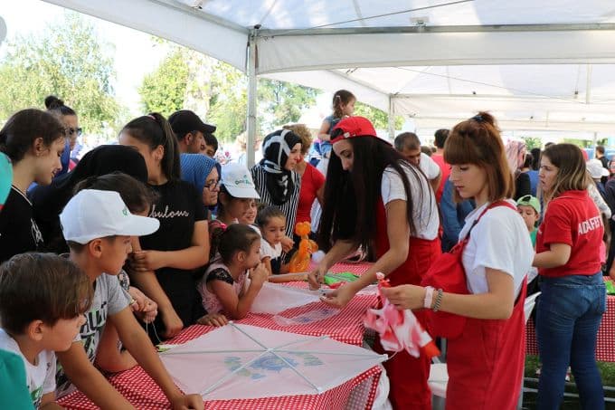 Çocuk Şenliği renkli görüntülere sahne oldu 