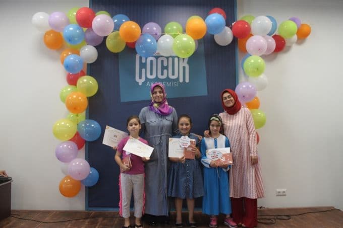 Çocuk Akademisi öğrencileri mutluluklarını paylaştı 