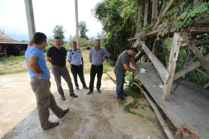 Akyazı'da kurban kesim yerleri denetlendi