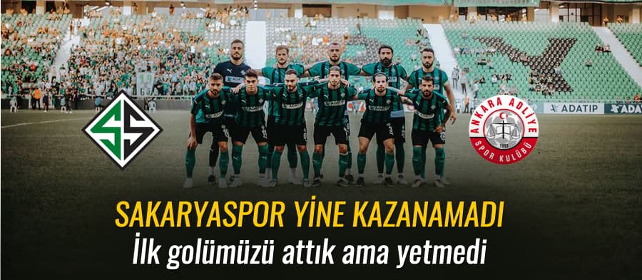 Sakaryaspor, dördüncü hazırlık maçında da kazanamadı
