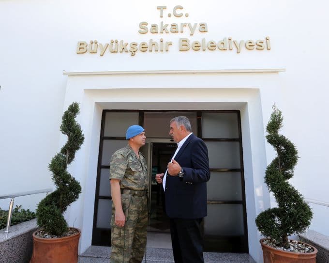 Albay Arıkan'dan Başkan Toçoğlu'na veda ziyareti