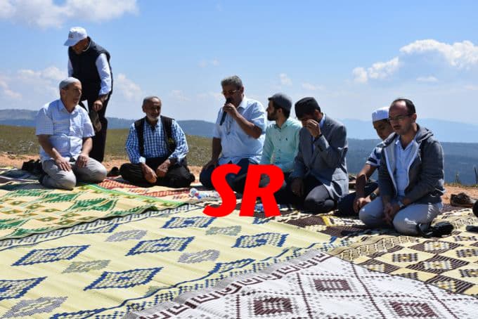 Dikmen'de şehitler için dualar edildi