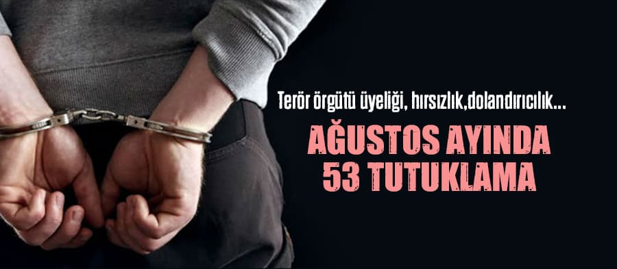 Sakarya'da değişik suçlardan aranan 53 şahıs tutuklandı 