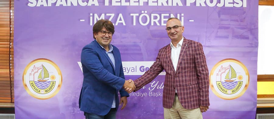 Teleferik projesinde imzalar atıldı