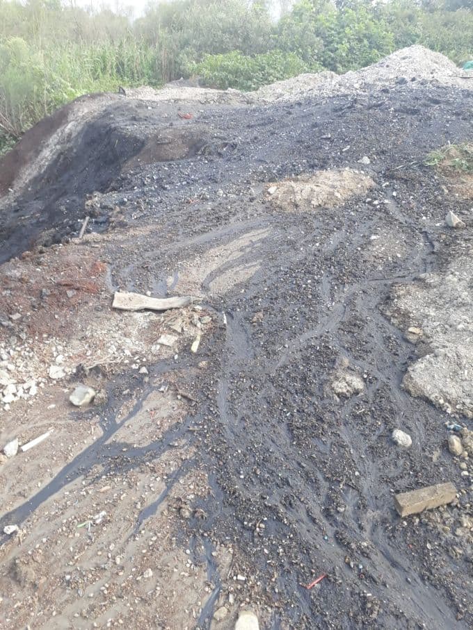 Vatandaştan SASKİ'ye "atık" tepkisi