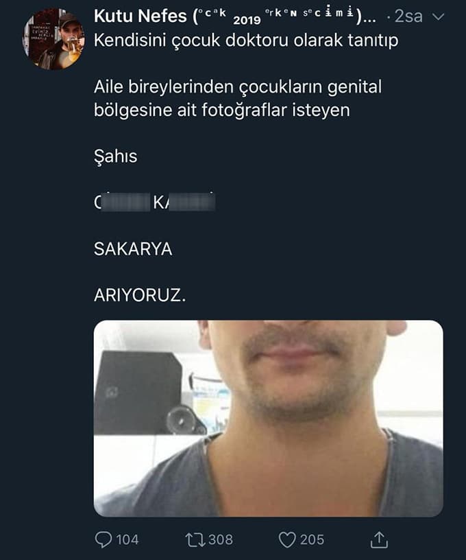 Sosyal medyayı çalkalayan sapık gözaltına alındı
