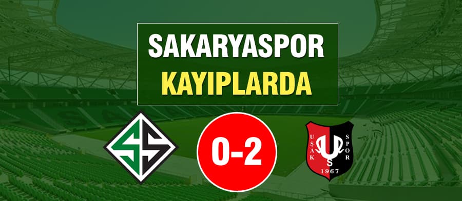 Sakaryaspor kendi evinde Utaş Uşakspor'a mağlup oldu
