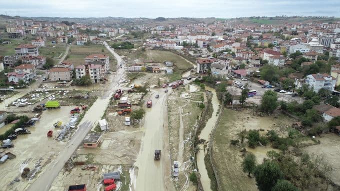 Kaynarca'daki sel felaketinin bilançosu