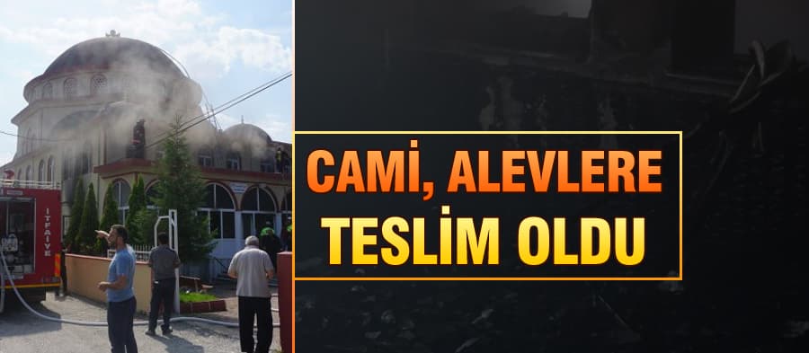 Cami alevlere teslim oldu