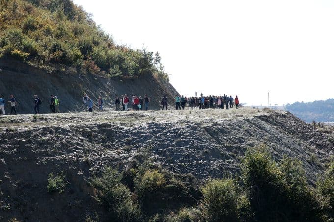 Doğaseverler, İnönü-Ercova parkurunda yürüdü