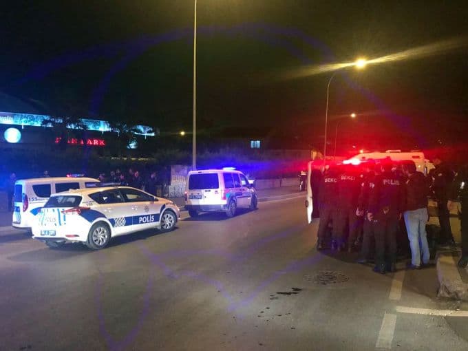 Polisten kaçarken, ölümden döndüler