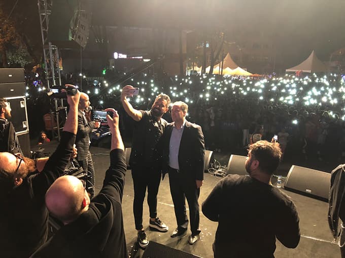 Turgay Başyayla ve Buray festivalde coşturdu