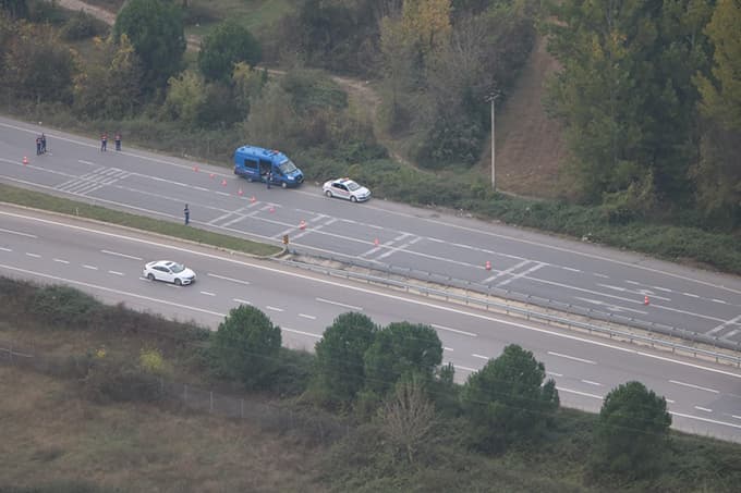 Helikopterli trafik denetiminde 15 sürücüye ceza