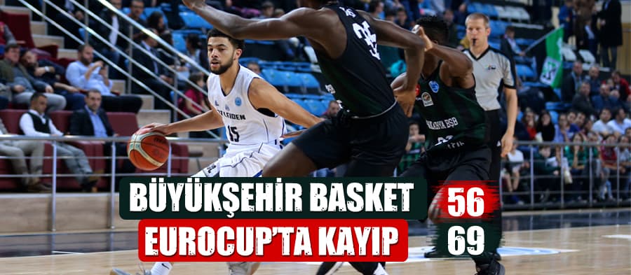 Büyükşehir Basket, Eurocup'ta ilk maçı kaybetti