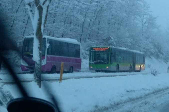 Camili'de kardan dolayı hayat durma noktasına geldi
