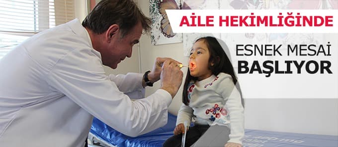 Aile hekimliğinde esnek mesai başlıyor