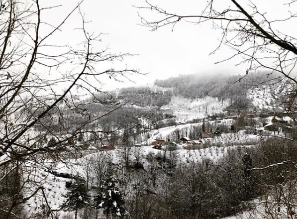 Sakarya Yaylalarından Kar Manzaraları