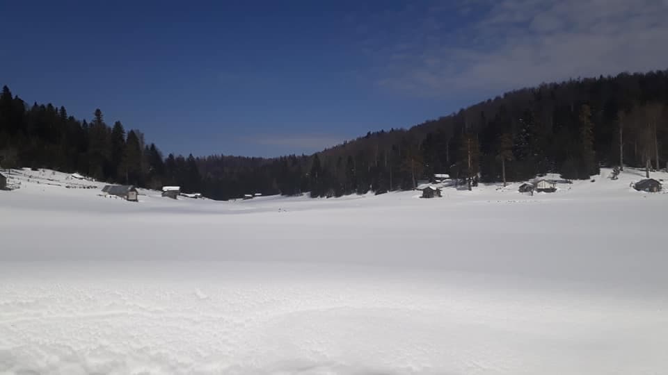 Sakarya Yaylalarından Kar Manzaraları