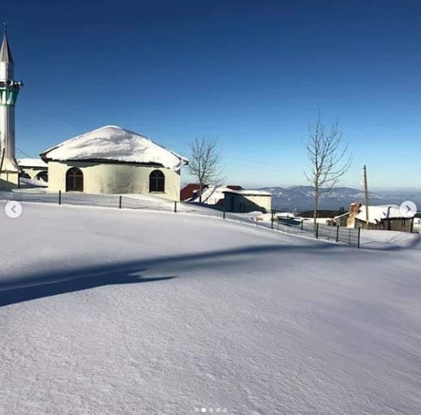 Sakarya Yaylalarından Kar Manzaraları