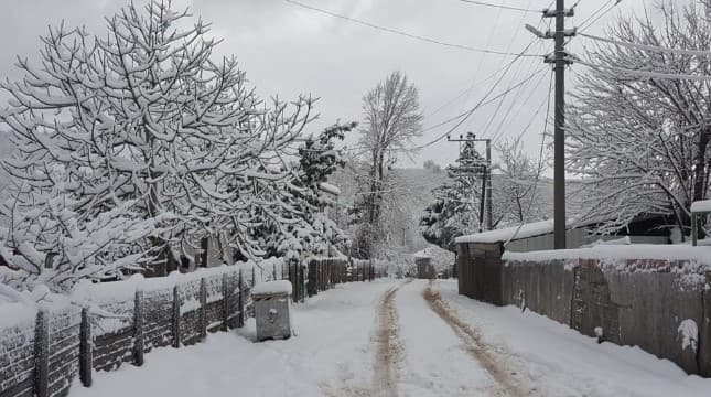 Sakarya Yaylalarından Kar Manzaraları