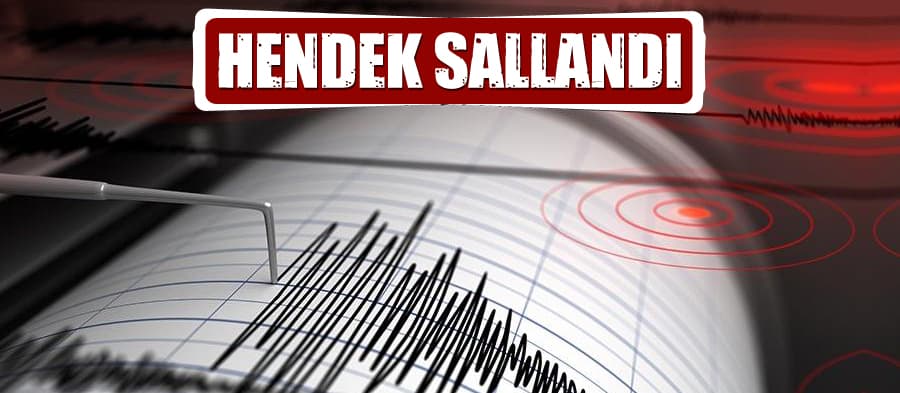 Hendek'te deprem