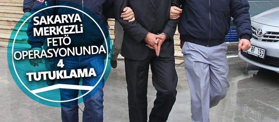 FETÖ operasyonunda 4 tutuklama