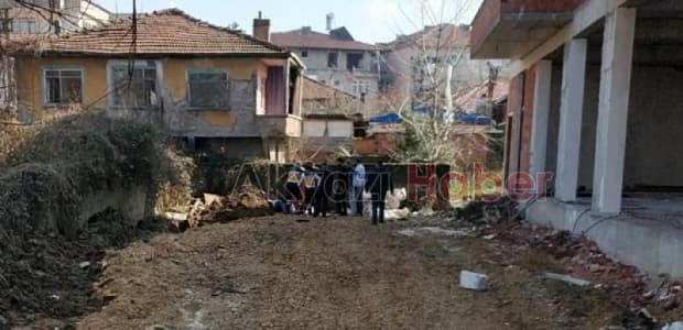 İnşaatta dehşet anları