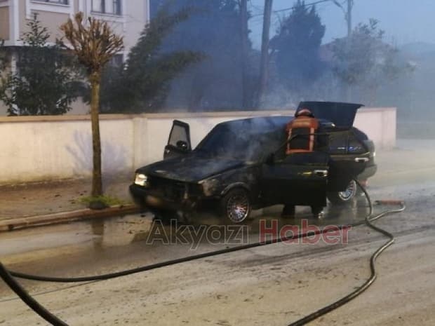 Korku dolu anlar; Alev alev yandı