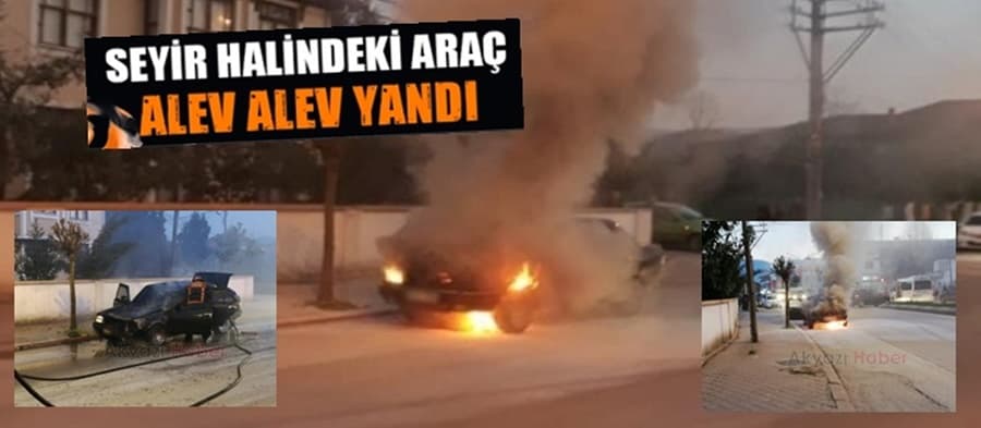 Korku dolu anlar; Alev alev yandı