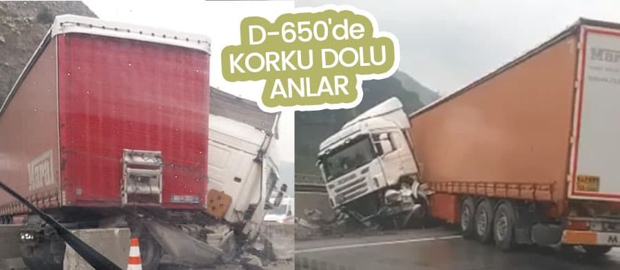 D-650'de korku dolu anlar