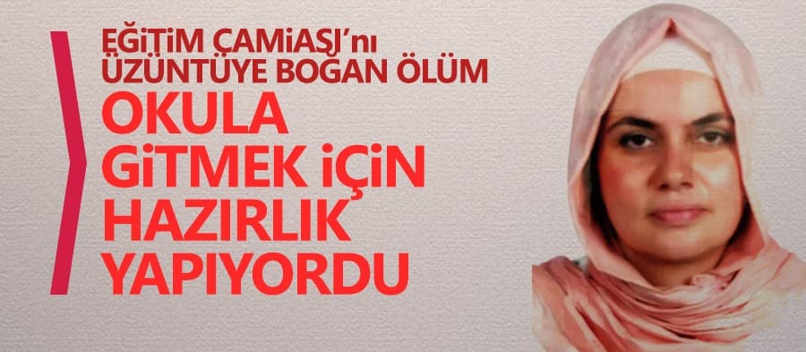 Elçin öğretmen kalbine yenik düştü