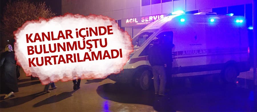 Kanlar içinde bulunmuştu, kurtarılamadı