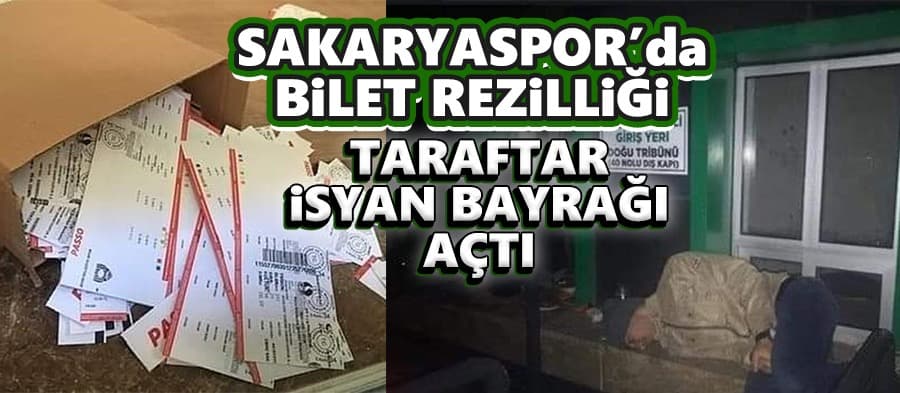 Taraftarın bilet isyanı