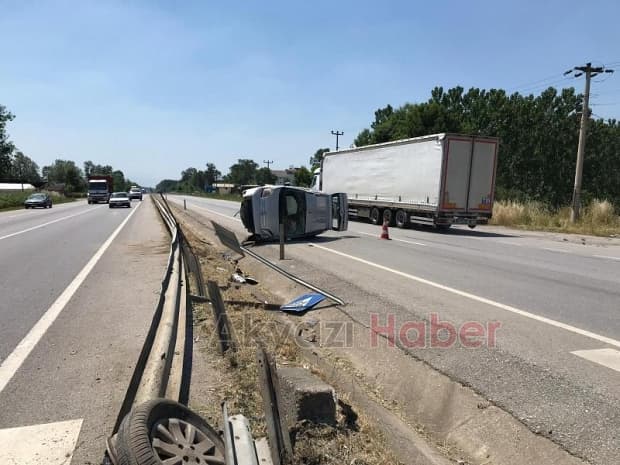 Akyazı'da korku dolu anlar