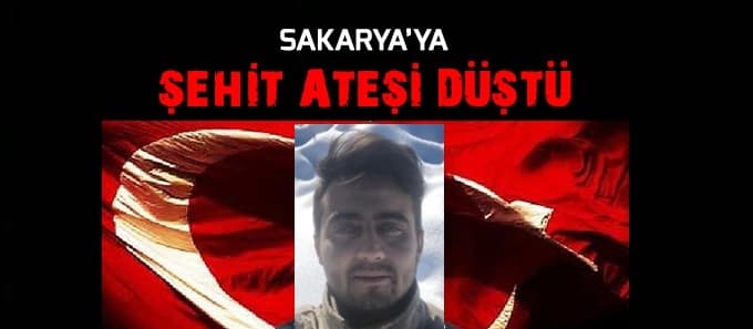 Başımız sağolsun Sakarya şehidimiz var