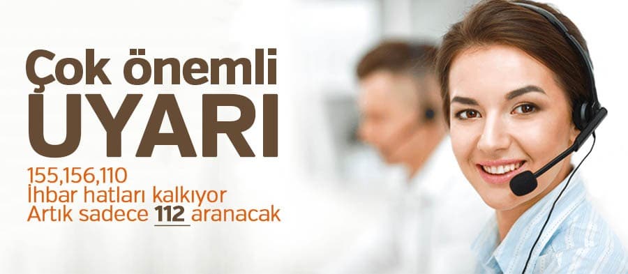 Acil çağrılar için kritik uyarı; Artık 112 aranacak