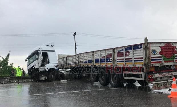 Faciayı bariyerler önledi