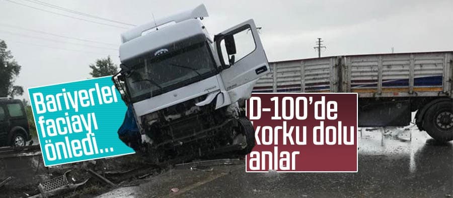 Faciayı bariyerler önledi