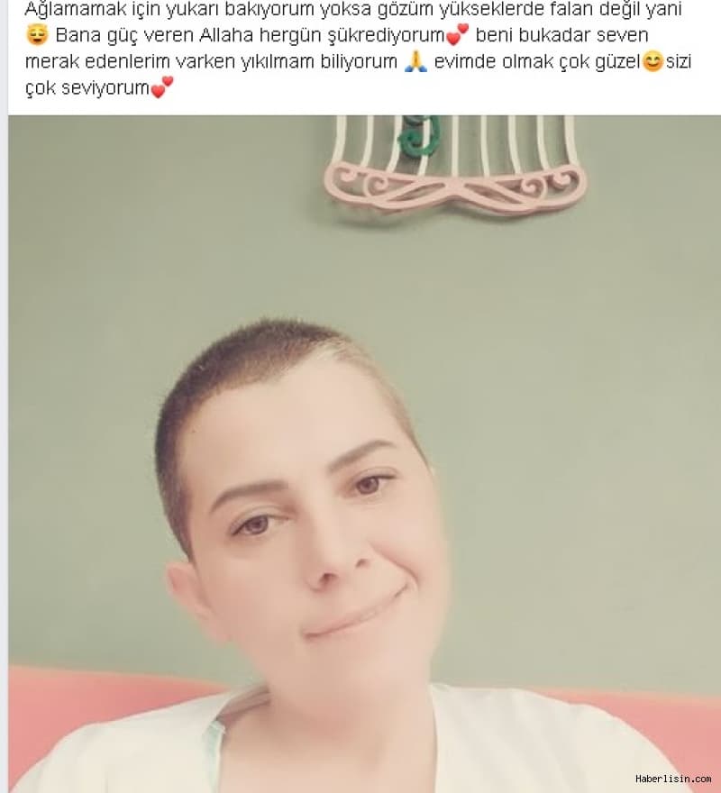 Taburcu olduğunu bu sözlerle duyurdu