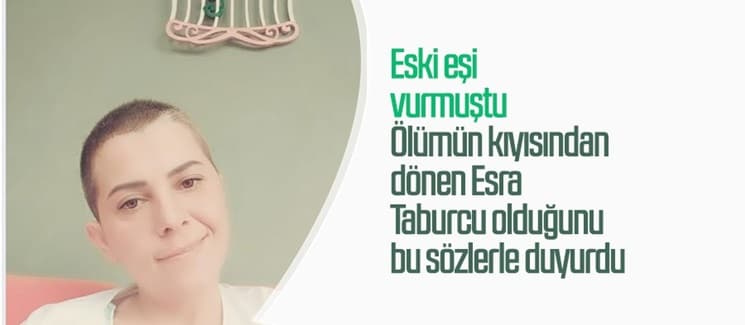 Taburcu olduğunu bu sözlerle duyurdu