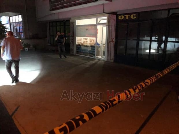 İş yerine silahlı saldırı düzenlendi