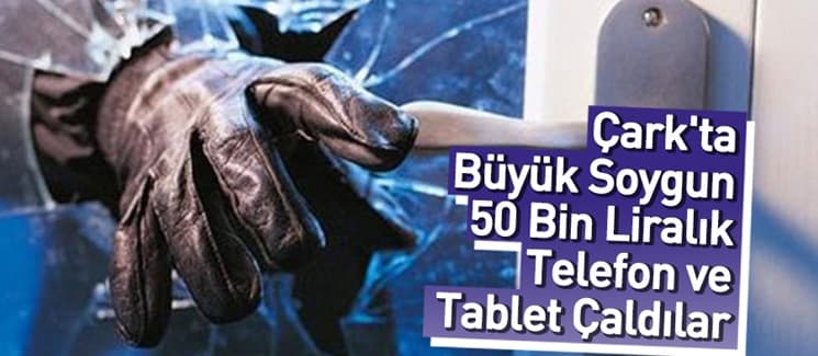 Çark Caddesi'nde büyük soygun
