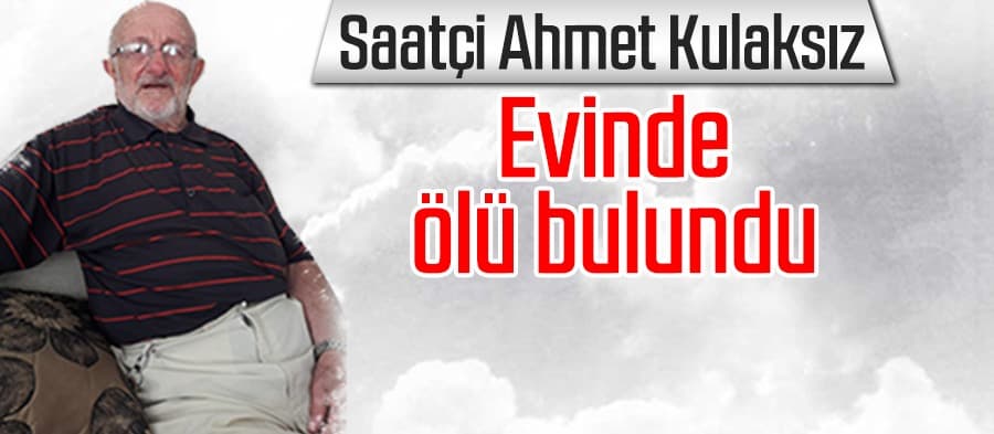 Evinde ölü bulundu