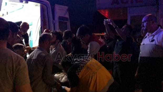 Kıyma makinesiyle hastaneye kaldırıldı