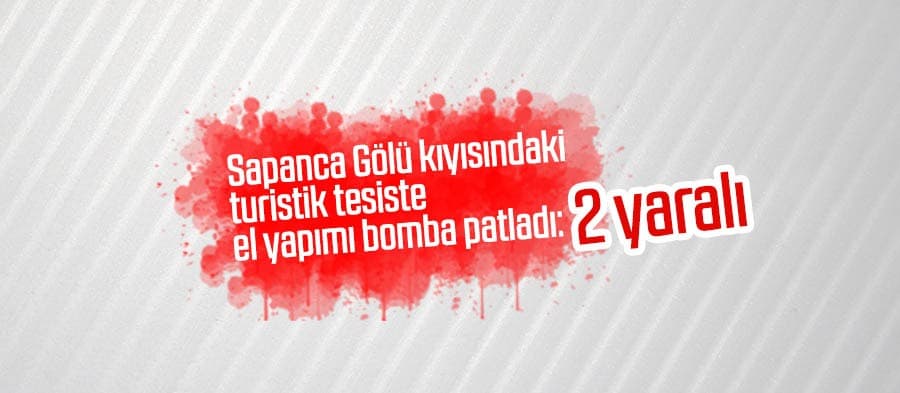 Kavgada el yapımı bomba patlatıldı: 2 yaralı 
