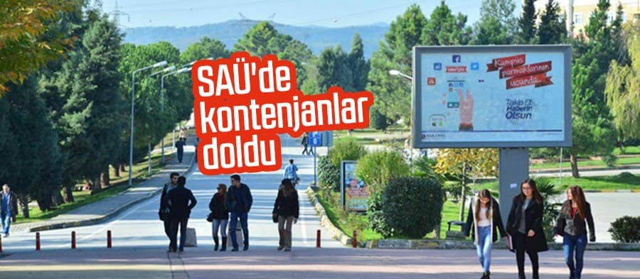 SAÜ'de kontenjanlar doldu