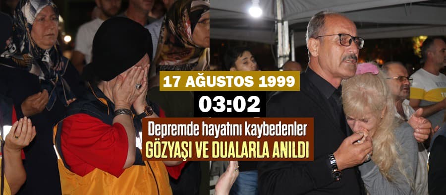 03:02'de acılar yeniden tazelendi