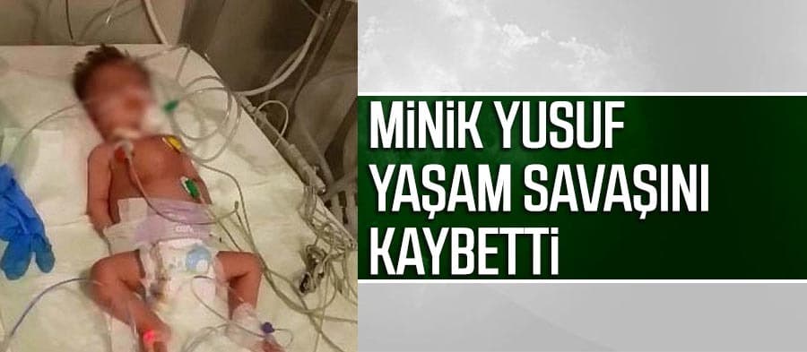 Minik Yusuf'dan acı haber geldi