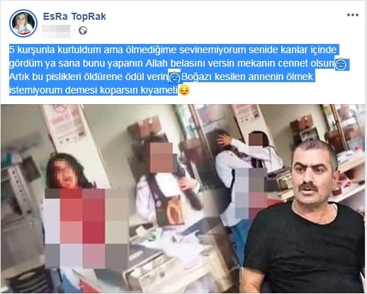 Onu da eski eşi öldürmek istemişti; Ölmediğime sevinemiyorum 